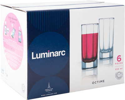 Набор стаканов Luminarc Octime высоких, 6х330мл