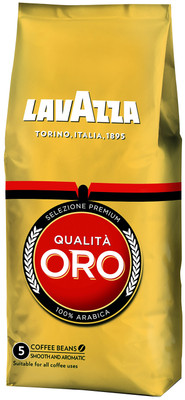 Кофе Lavazza Qualita Oro в зёрнах, 250г