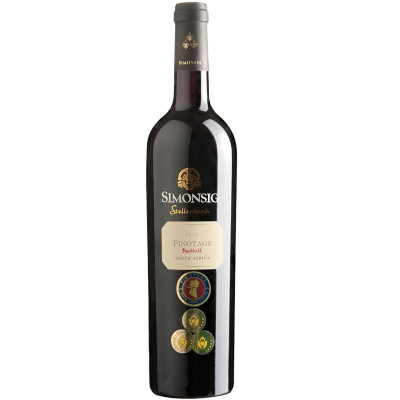 Вино Simonsig Redhill Pinotage красное сухое 14.5%, 750мл