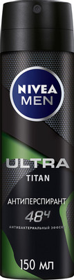 Антиперспирант Nivea Ultra Titan спрей, 150мл