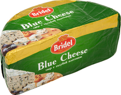 Сыр мягкий Bridel Blue Cheese с голубой плесенью 51%