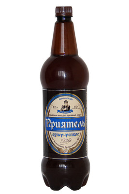 Пиво Приятель Суперкрепкое светлое фильтрованное 6.9%, 1.3л