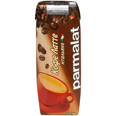 Коктейль молочный Parmalat Caffe Latte 2.5%, 250мл