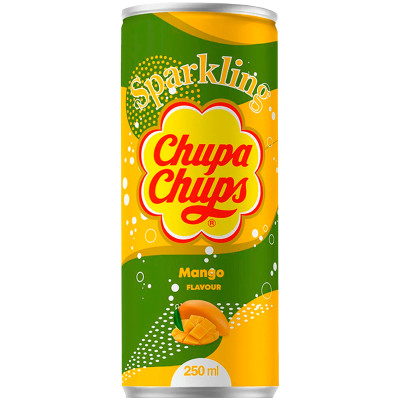 Напиток Sparkling Chupa Chups Манго газированный, 250мл