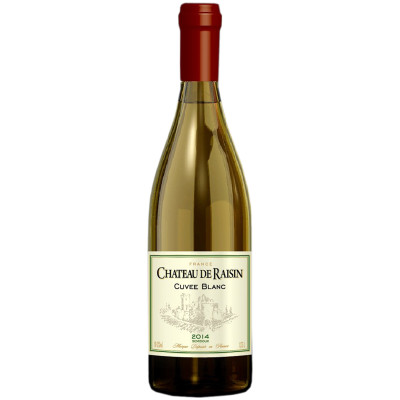 Вино Chateau de Raisin столовое белое полусладкое 12%, 750мл