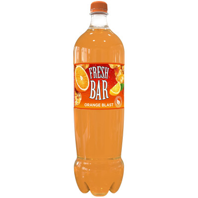 Напиток безалкогольный Fresh Bar Orange Blast газированный, 1.5л