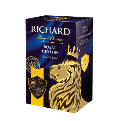 Чай Richard Королевский цейлон чёрный листовой, 90г