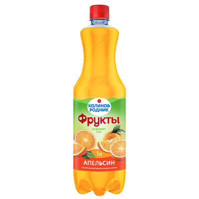 Напиток Калинов Родник Фрукты апельсиновый сокосодержащий, 1л