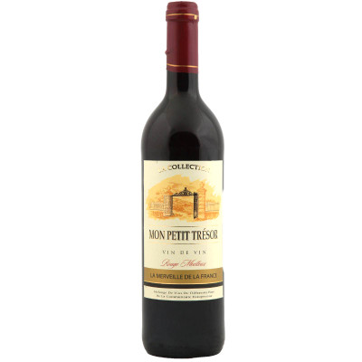 Вино Mon Petit Tresor красное полусладкое 9-15%, 750мл