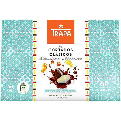 Набор конфет Trapa Cortados-Классика шоколадных, 115г