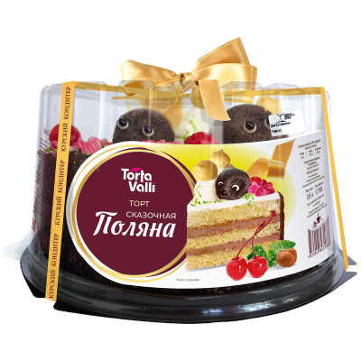 Торт Torta Valli Сказочная Поляна, 950г
