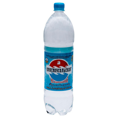 Вода Красноусольская питьевая1 категории негазированная, 1.5л
