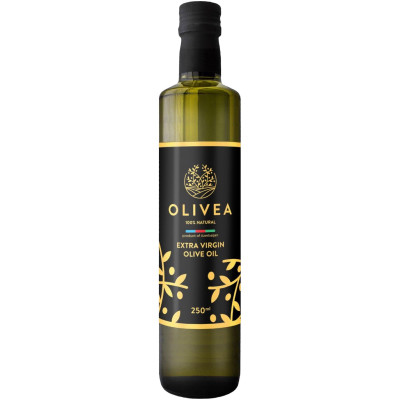 Масло оливковое Olivea Extra Virgin нерафинированное первого отжима, 250мл
