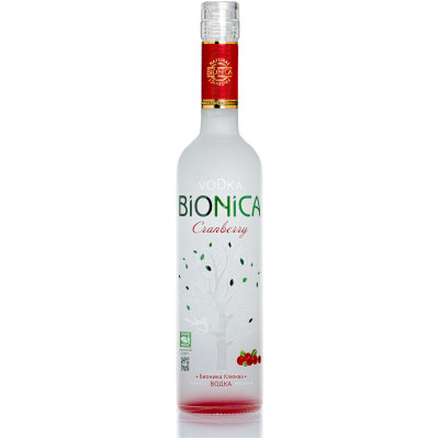 Водка Bionica Сranberry 40%, 500мл