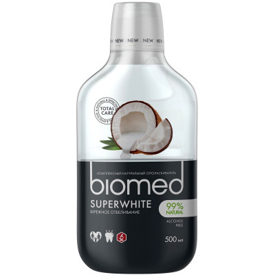 Ополаскиватель для полости рта Biomed Superwhite, 500мл