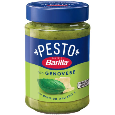 Соус Barilla Pesto alla Genovese с базиликом, 190мл