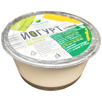 Йогурт Восточное Приладожье из козьего молока термостатный 2.8-5.5%, 180г