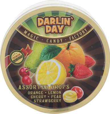Леденцы Darlin’ Day Классический микс лимон-апельсин-клубника-вишня-груша, 180г