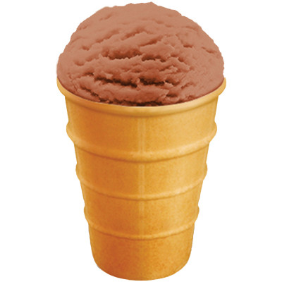 Пломбир Пятигорское Мороженое шоколадное в вафельном стаканчике 15%, 100г