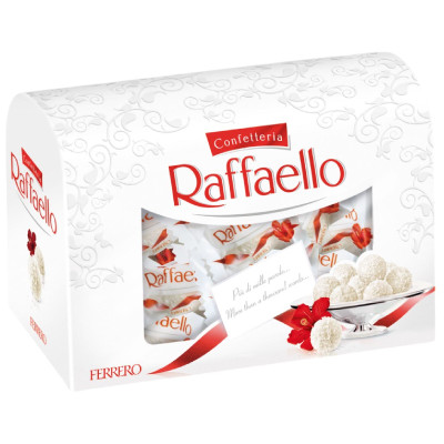 Конфеты Raffaello миндаль и кокос, 240г