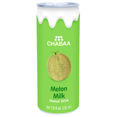 Напиток сокосодержащий Chabaa Melon Milk с соком дыни и молоком, 230мл