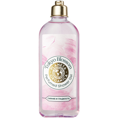 Гель Planeta Organica Tokyo Blossom Сияние и гладкость парфюмированный для душа, 280мл