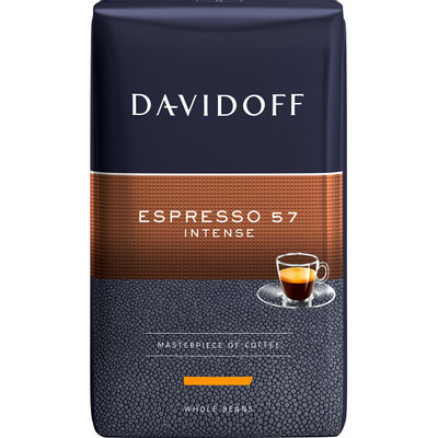 Кофе Davidoff Espresso 57 жареный в зёрнах, 500г