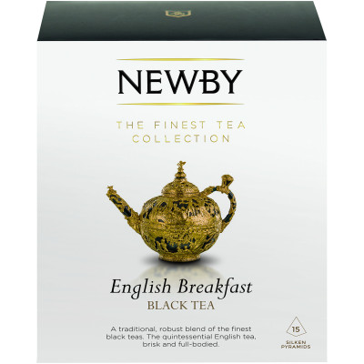 Чай Newby Английский завтрак в пирамидках чёрный, 15х37,5г
