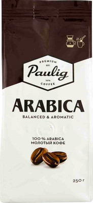 Кофе Paulig Arabica молотый, 250г