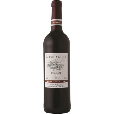 Вино La Croix du Pin Merlot красное сухое 13%, 750мл