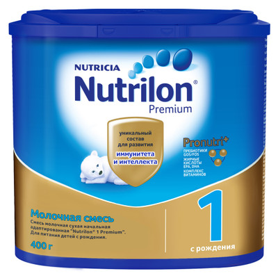 Смесь Nutrilon 1 Premium сухая молочная, 400г