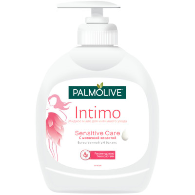 Жидкое мыло Palmolive Intimo Sensitive Care для рук с молочной кислотой для интимного ухода, 300мл