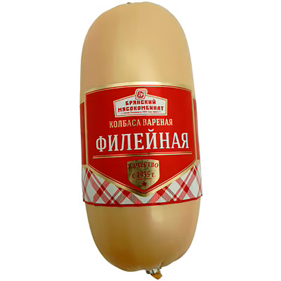 Колбаса варёная Брянский МК Филейная, 500г