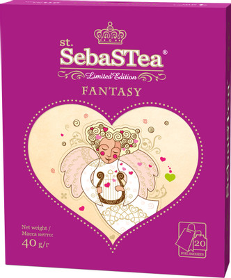 Чай Sebastea Fantasу ассорти фиолетовый в пакетиках, 20х2г