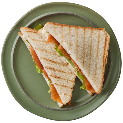 Сэндвич с лососем и плавленым сыром Шеф Перекрёсток, 145г