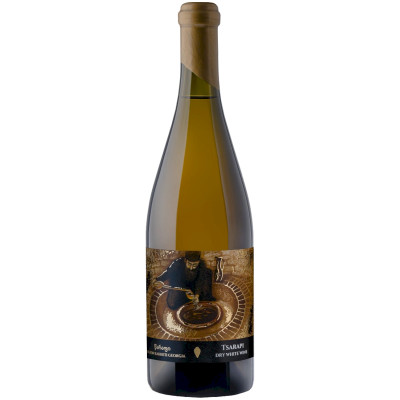 Вино Tsarpi сортовое выдержанное белое сухое, 750мл