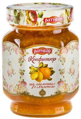 Конфитюр Ратибор из апельсина с лимоном, 350г