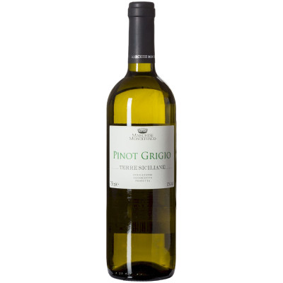 Вино Marchese Montefusco Pinot Grigio Terre Siciliane белое сухое 12%, 750мл