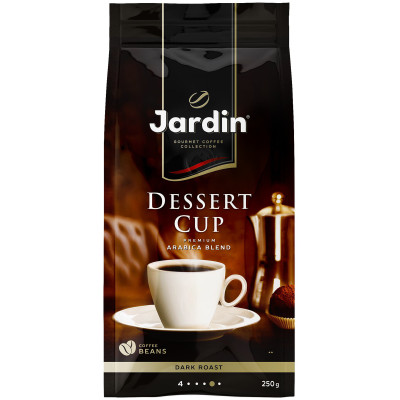 Кофе Jardin Dessert Cup в зёрнах, 250г