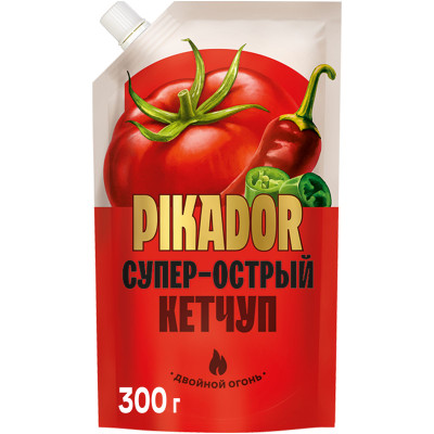 Кетчуп Heinz Pikador суперострый, 300г