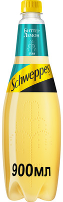 Напиток газированный Schweppes Биттер Лемон, 900мл