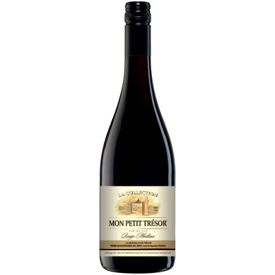 Вино Mon Petit Tresor красное полусладкое 11%, 750мл