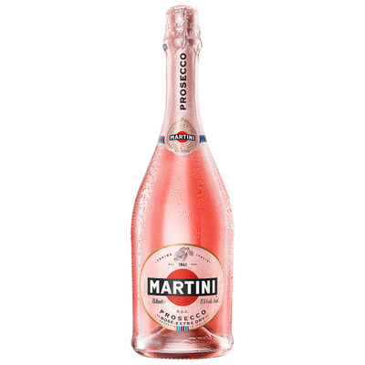 Вино игристое Martini Prosecco DOC Rose розовое сухое 750мл, 11, 5%