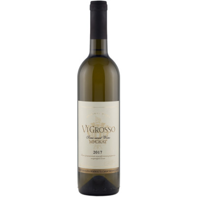 Вино Vigrosso Мускат белое полусладкое 11%, 700мл