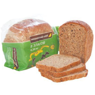 Хлеб Покровский Хлеб 8 злаков, 300г