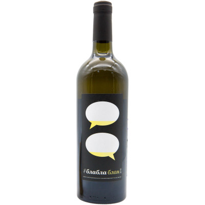 Вино Blabla Blanc белое сухое 13%, 750мл