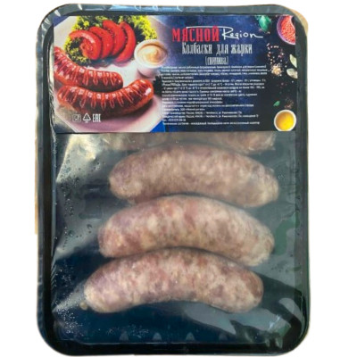 Колбаски Мясной Region Для жарки из свинины в оболочке категории Б, 500г