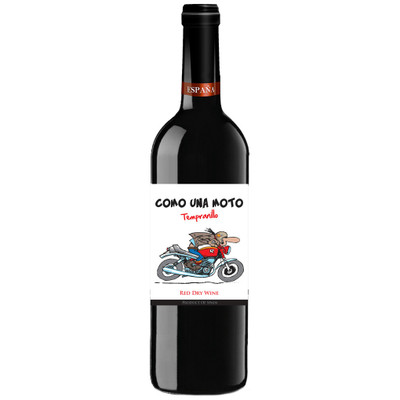 Вино Como Una Moto Tempranillo красное сухое 12%, 750мл