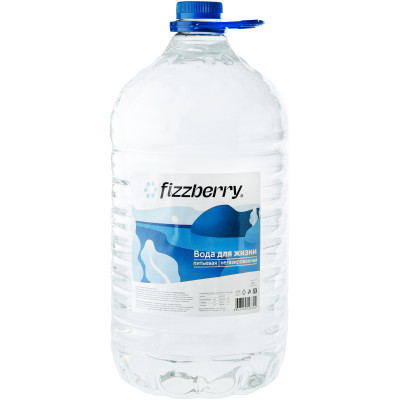 Вода Fizzberry питьевая негазированная, 5л