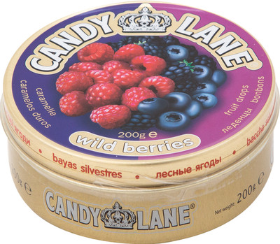 Леденцы Candy Lane лесные ягоды, 200г